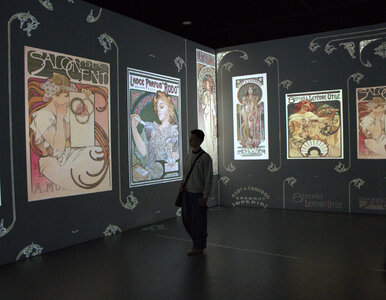 Miniatura: Alfons Mucha w nowoczesnej odsłonie. W...