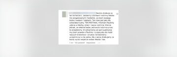Komentarz siostry Macieja Kurzajewskiego