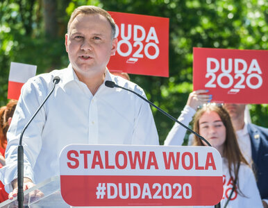 Miniatura: Pod adresem andrzejduda2020.pl znajdziemy...