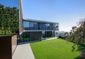 The Orum House w Bel Air, najdroższej dzielnicy Los Angeles Beyone, Hollywood, Bel Air
