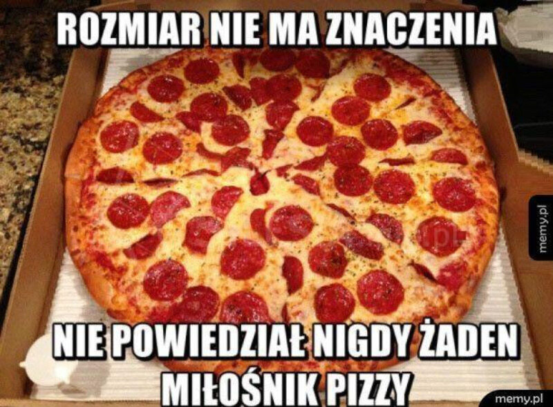 Memy z pizzą w roli głównej 