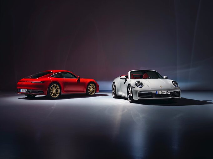 Porsche 911 Carrera Coupe i Porsche 911 Carrera Cabriolet