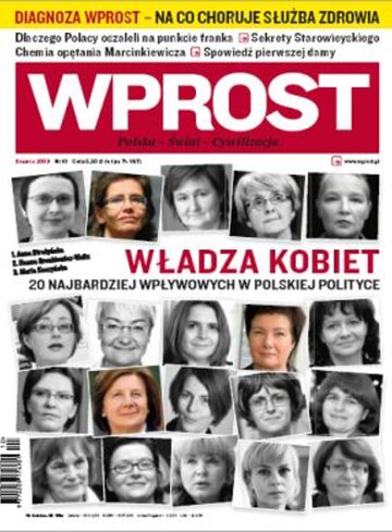 Okładka tygodnika Wprost nr 10/2009 (1365)
