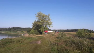 Akcja poszukiwawcza nad jeziorem Toczyłowo 