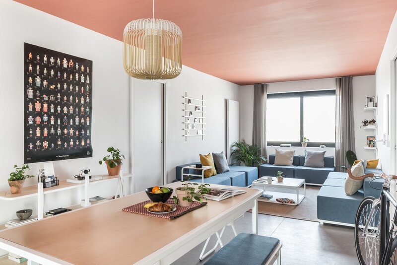 Co-living w Paryżu, projekt Cutwork