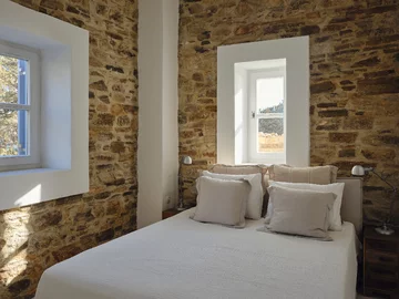 Dawna tłocznia wina nad samym morzem na Antiparos, projekt ARP 