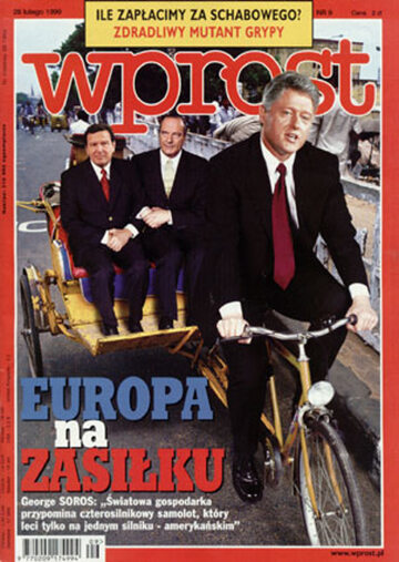 Okładka tygodnika Wprost nr 9/1999 (848)
