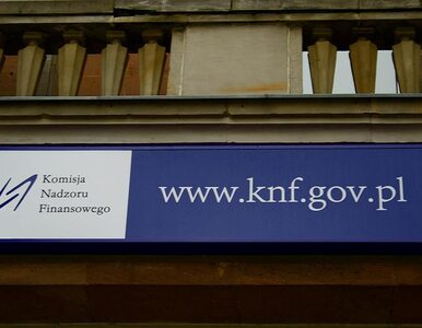Miniatura: KNF odpowiada Ministerstwu Finansów ws....
