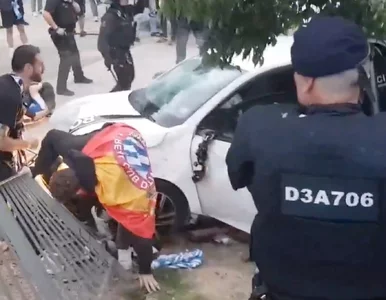 Miniatura: Dramat przed meczem FC Barcelony. Samochód...