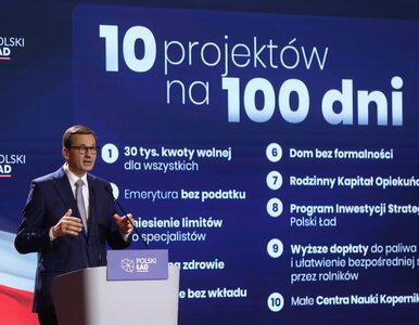 10 ustaw na pierwsze 100 dni Polskiego Ładu. Premier przedstawił plany
