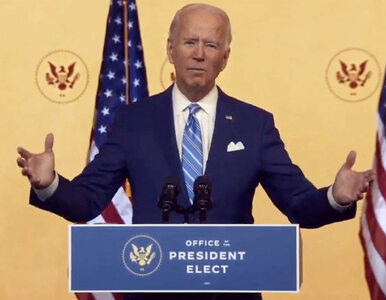Miniatura: Joe Biden skręcił kostkę w trakcie zabawy...
