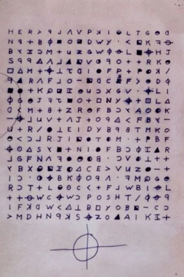List do San Francisco Chronicle z 8 listopada 1969 r. Odszyfrowany 5 grudnia 2020 roku 