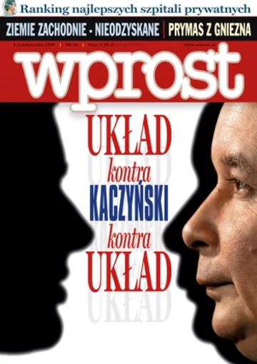 Okładka tygodnika Wprost nr 40/2006 (1242)