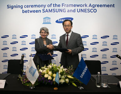 Miniatura: Globalny sojusz Samsung i UNESCO na rzecz...
