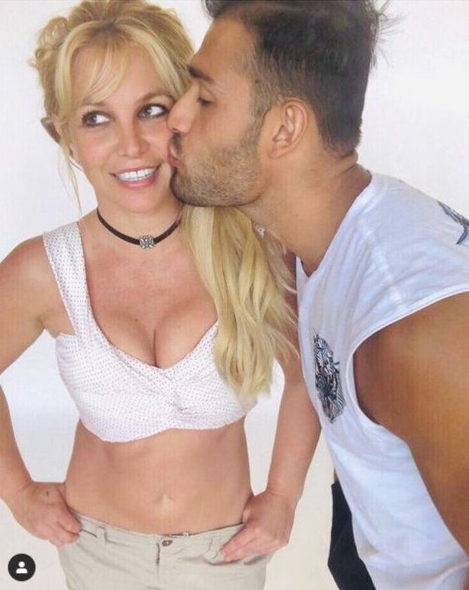 Britney Spears i Sam Asghari 