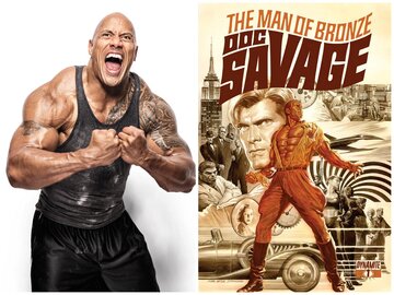 Dwayne Johnson i&nbsp;Doc Savage