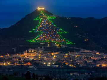 Choinka w&nbsp;Gubbio
