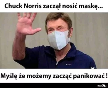 Mem z Chuckiem Norrisem 