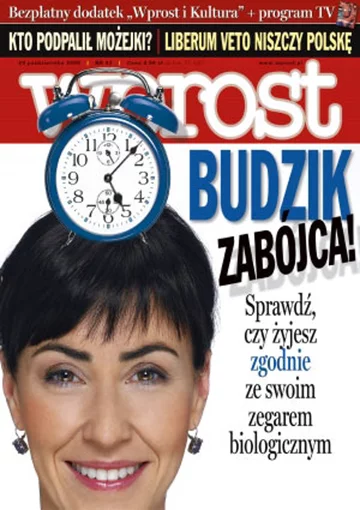 Okładka tygodnika Wprost nr 43/2006 (1245)