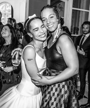 Ślub Zoe Kravitz i Karla Glusmana 