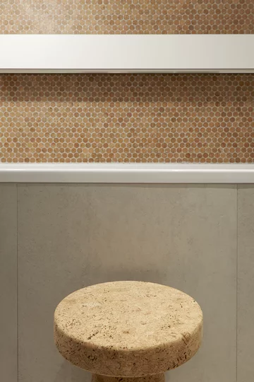 Mieszkanie urządzone... korkiem, projekt Formafatal Linka, Formafatal, korek