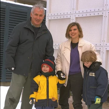 Yair Netanhuahu z rodziną 