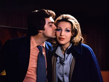 Kadr z filmu „Życie na gorąco” 1978. Kadr z filmu „Życie na gorąco” w reżyserii Andrzeja Konica, n/z Leszek Teleszyński.