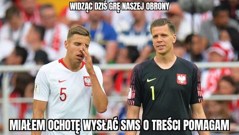 Mem po meczu Polski z Węgrami 