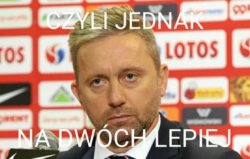 Mem po meczu Polski z Izraelem 