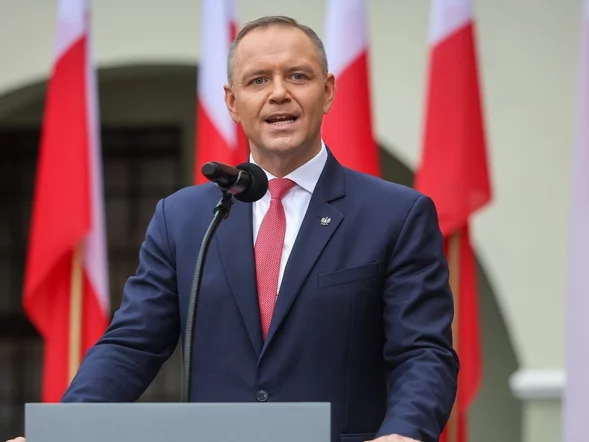 Miniatura: Karol Nawrocki naciska na Donalda Tuska....