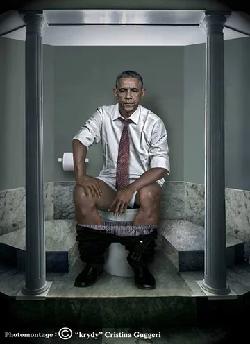 Barack Obama (fot. (fot. Cristina Guggeri "Krydy"/Facebook https://www.facebook.com/cristina.guggeri, współpraca: www.areashoot.net)