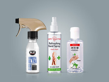 Antybakteryjny żel i&nbsp;hand spray