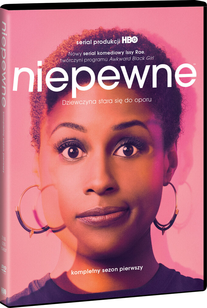 okładka DVD z serialem "Niepewne" (2016)