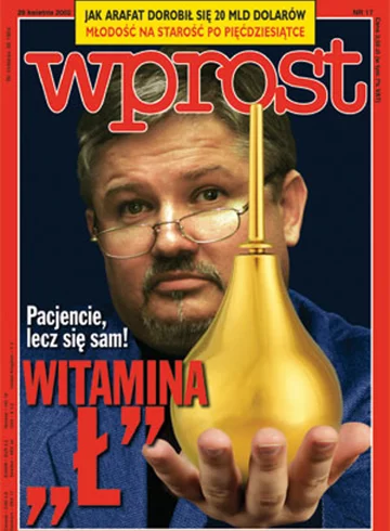 Okładka tygodnika Wprost nr 17/2002 (1013)