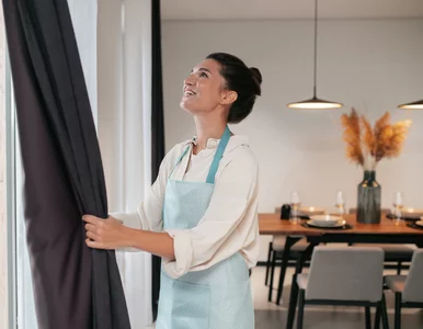 Miniatura: Nie zdejmuj zasłon! Ten prosty trik...