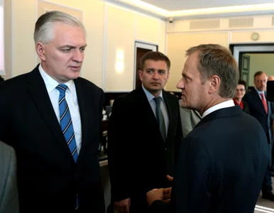 Miniatura: Tusk skarci Gowina?