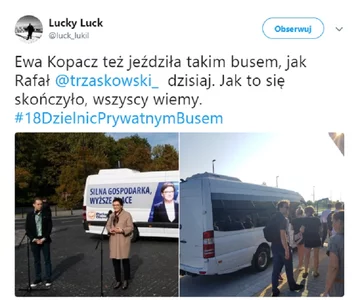 Akcja Trzaskowskiego #18dzielnicw18h - mem 