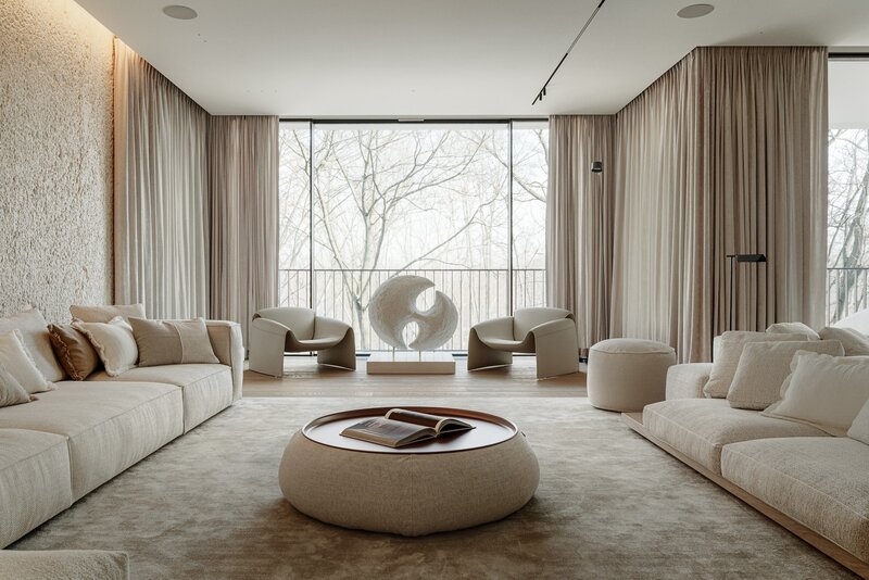 Apartament jak butikowy hotel, projekt Bajer Sokół Team