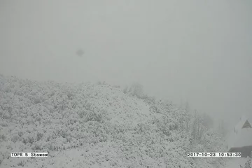 Widok z kamery TOPR-u. 23 października 2017 r. 