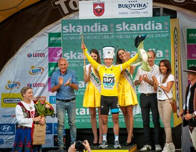 Miniatura: Tour de Pologne: Żółta koszulka dla Sergio...
