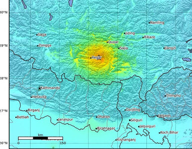 Miniatura: Potężne trzęsienie ziemi w Tybecie....