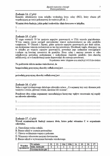 Matura 2013. Zobacz arkusze egzaminacyjne z biologii - poziom podstawowy (fot.CKE)