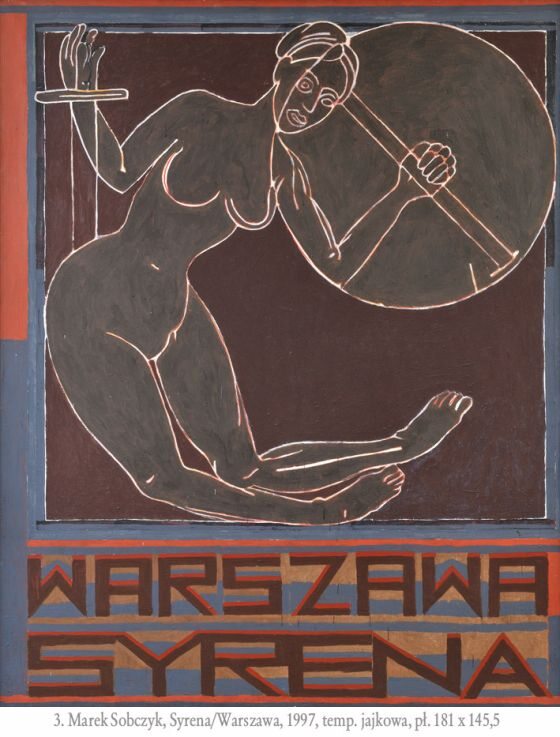 Marek Sobczyk, Syrena/Warszawa (1997), tempera jajkowa
