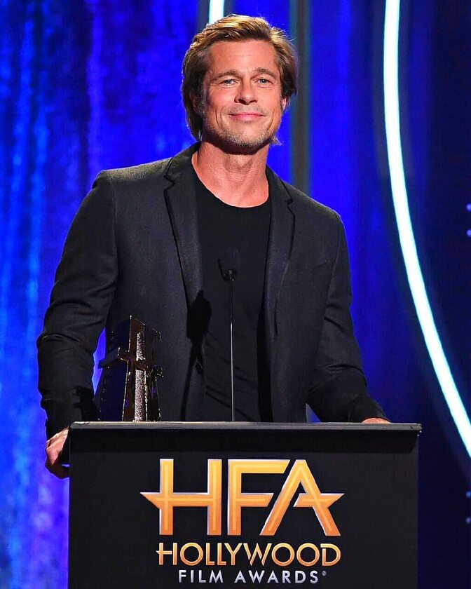 Brad Pitt w 2018 r. 