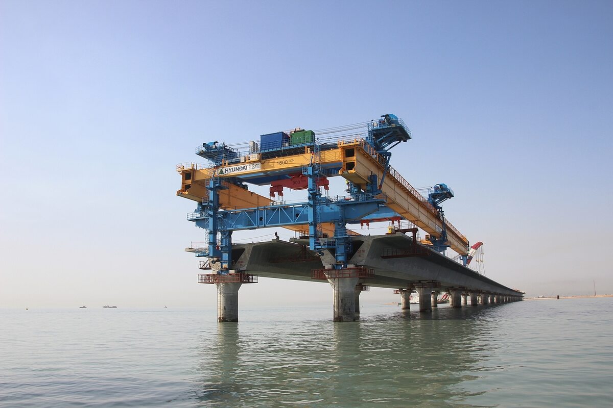 Najdłuższy most świata Najdłuższy most świata w Zatoce Kuwejckiej