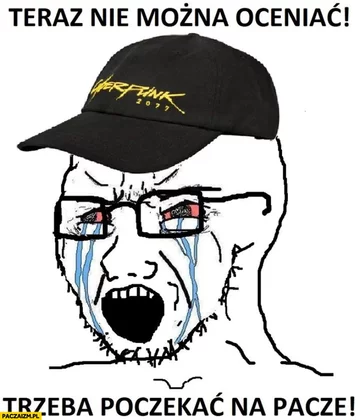 Mem po premierze Cyberpunka 2077 