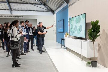 Samsung QLED z&nbsp;Ambient Mode