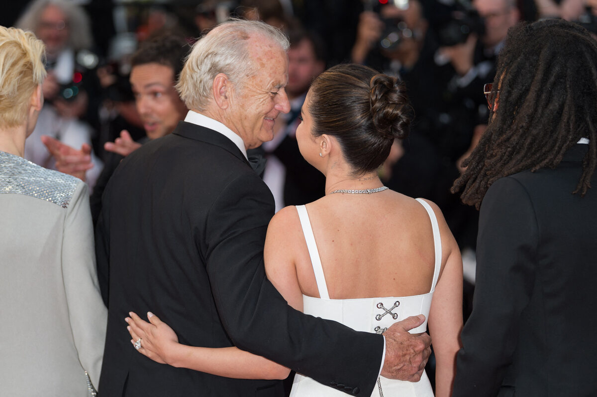 Selena Gomez i Bill Murray w Cannes 