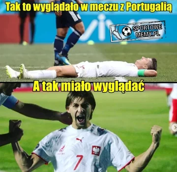 Mem po meczu Polska-Portugalia 