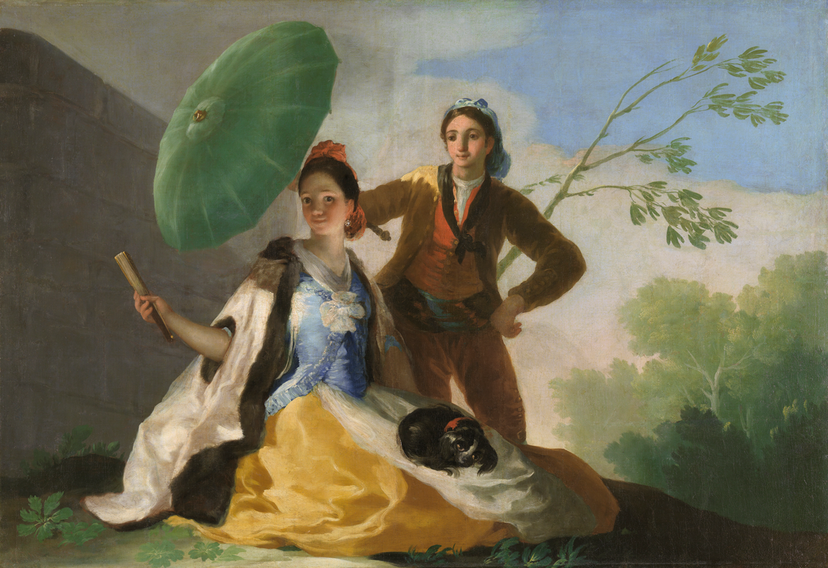 Parasolka Francisco Goya